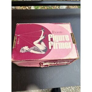 Vintage Scandia Figure Firmer Doorway Exercise Equipment Instructions Boxed